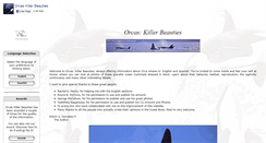 Desktop Screenshot of orcaskillerbeauties.delfinweb.org